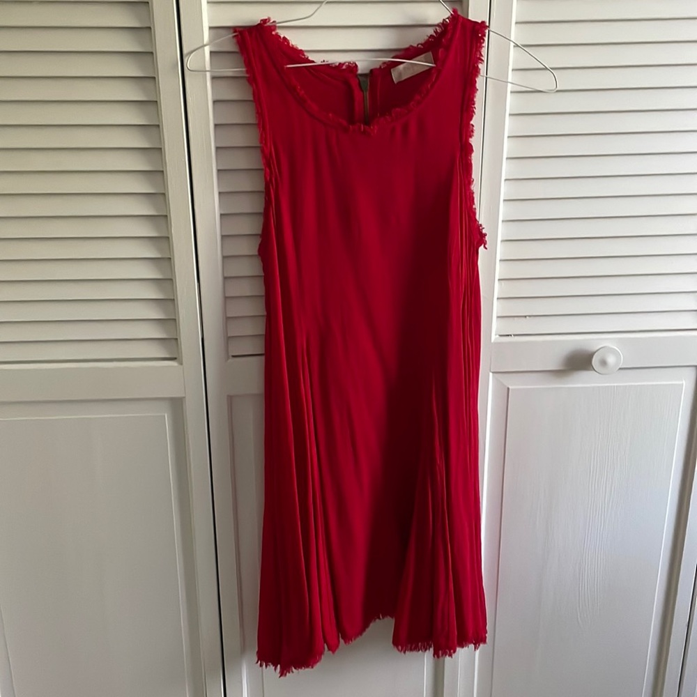 Red dress